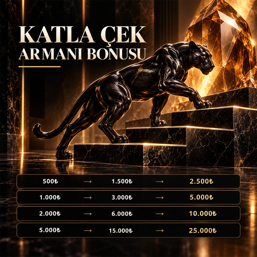KATLA ÇEK ARMANI BONUSU